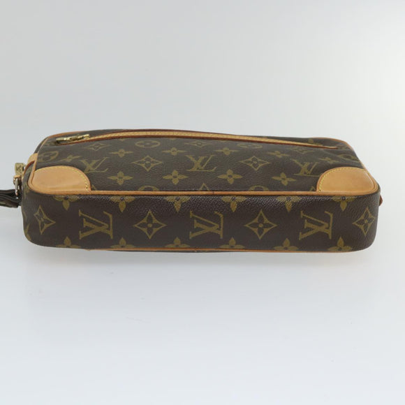 LOUIS VUITTON Monogram Marly Dragonne GM Clutch Bag M51825 LV Auth 57439