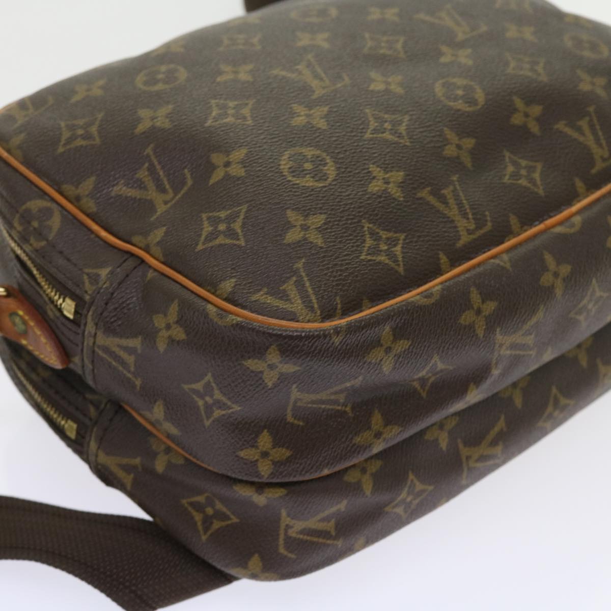 LOUIS VUITTON Monogram Reporter PM Shoulder Bag M45254 LV Auth 57468