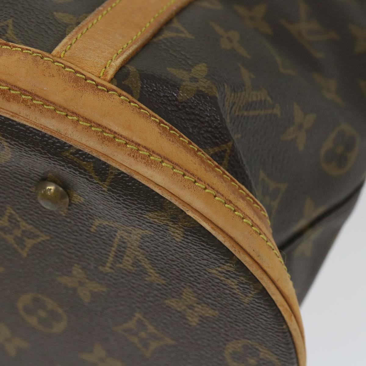 LOUIS VUITTON Monogram Bucket GM Shoulder Bag Vintage M42236 LV Auth 57473