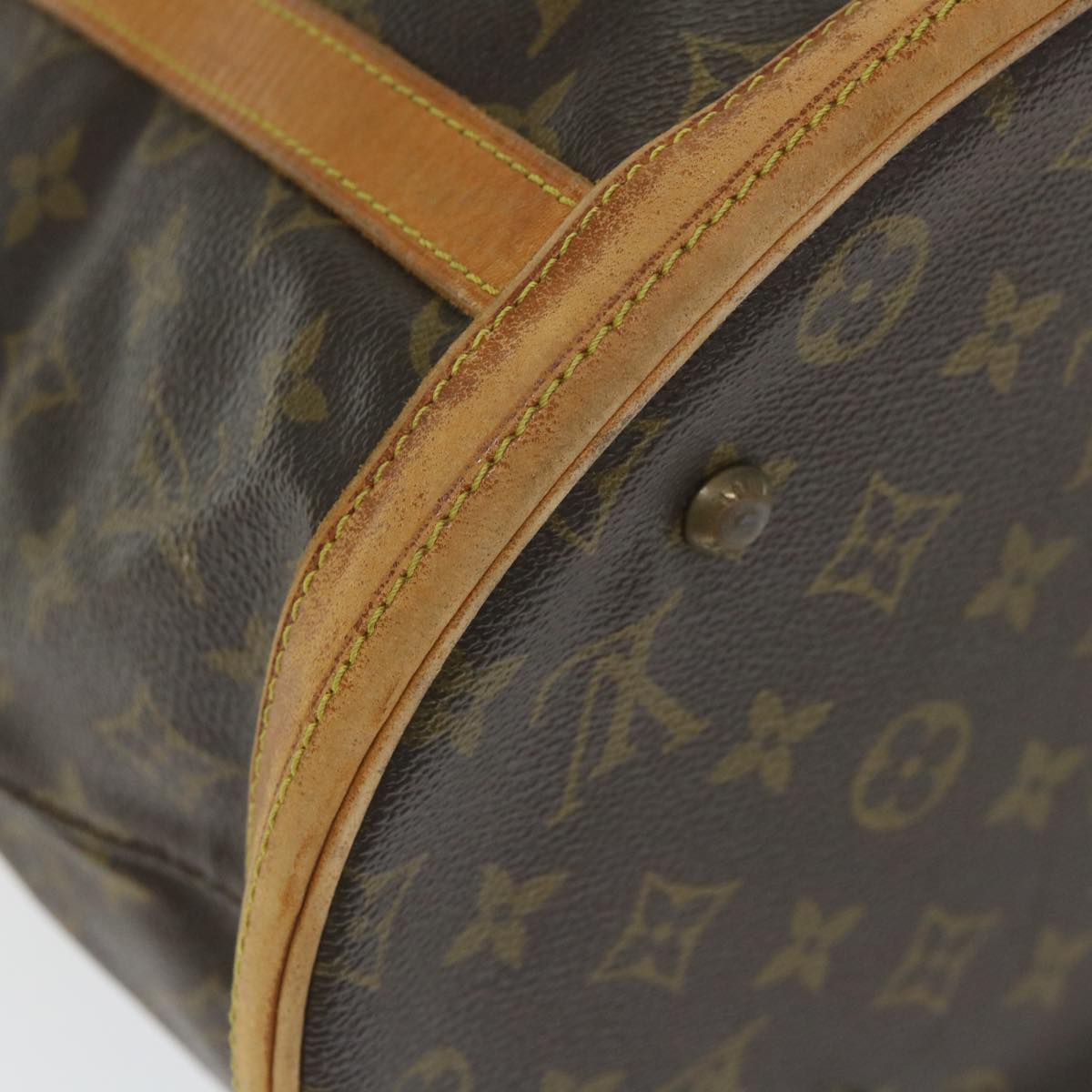 LOUIS VUITTON Monogram Bucket GM Shoulder Bag Vintage M42236 LV Auth 57473