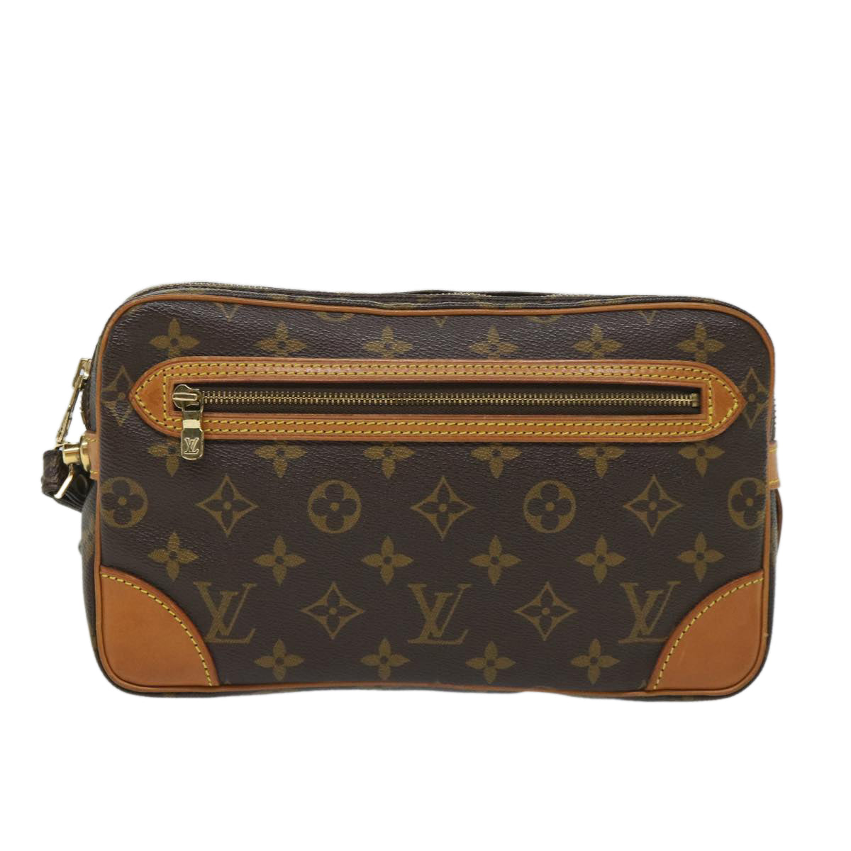 LOUIS VUITTON Monogram Marly Dragonne GM Clutch Bag M51825 LV Auth 57491