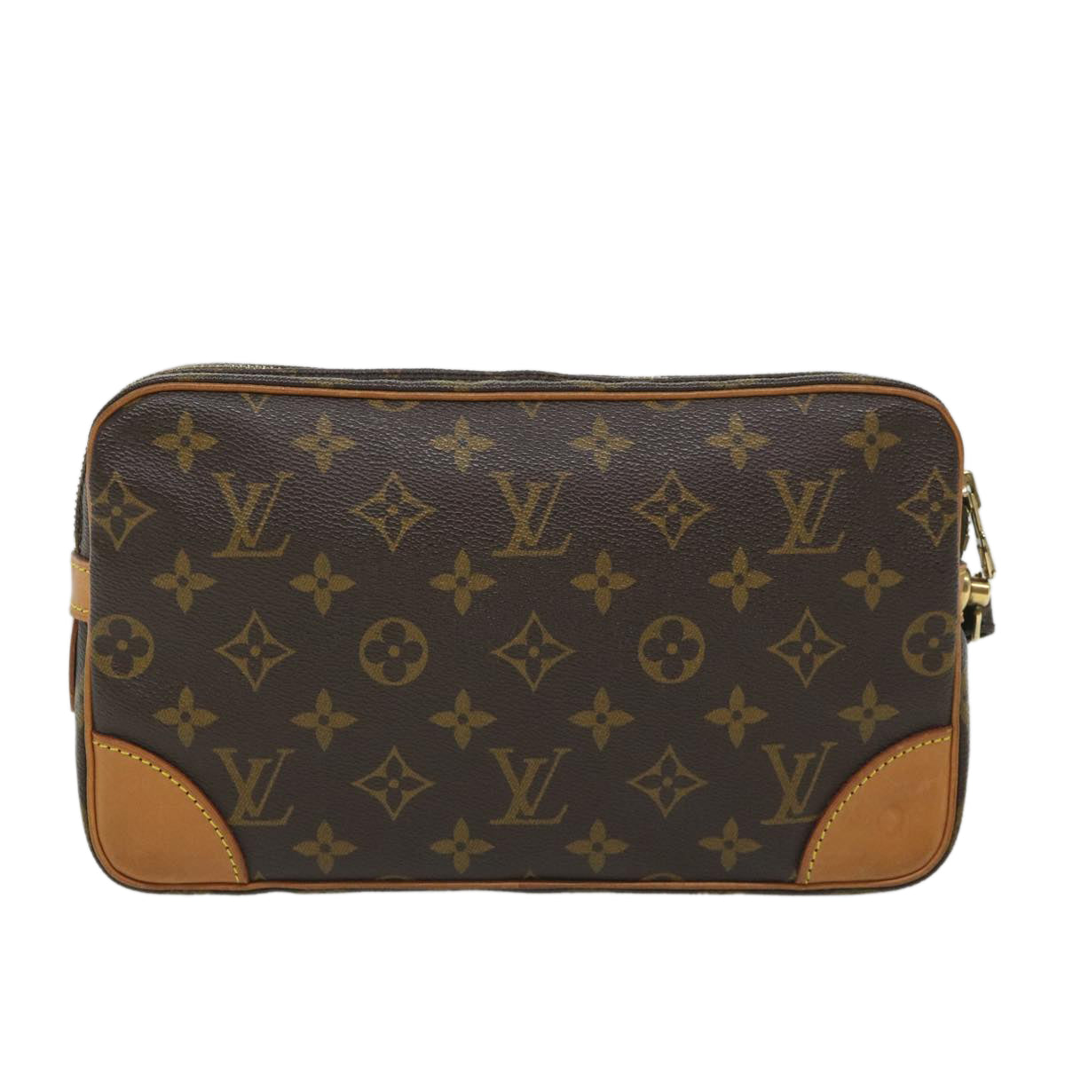 LOUIS VUITTON Monogram Marly Dragonne GM Clutch Bag M51825 LV Auth 57491 - 0