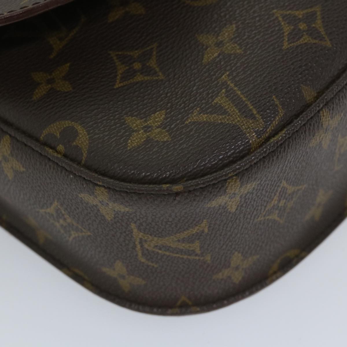 LOUIS VUITTON Monogram Saint Cloud GM Shoulder Bag M51242 LV Auth 57497