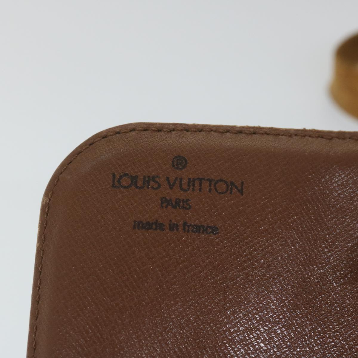 LOUIS VUITTON Monogram Cartouchiere MM Shoulder Bag M51253 LV Auth 57505