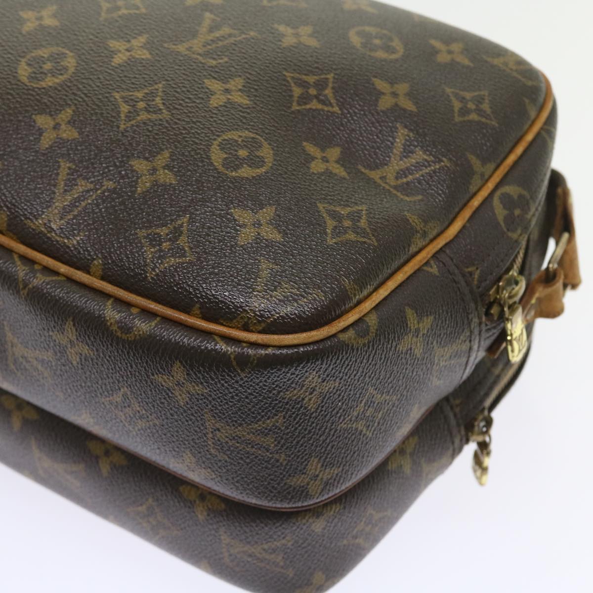 LOUIS VUITTON Monogram Reporter PM Shoulder Bag M45254 LV Auth 57508