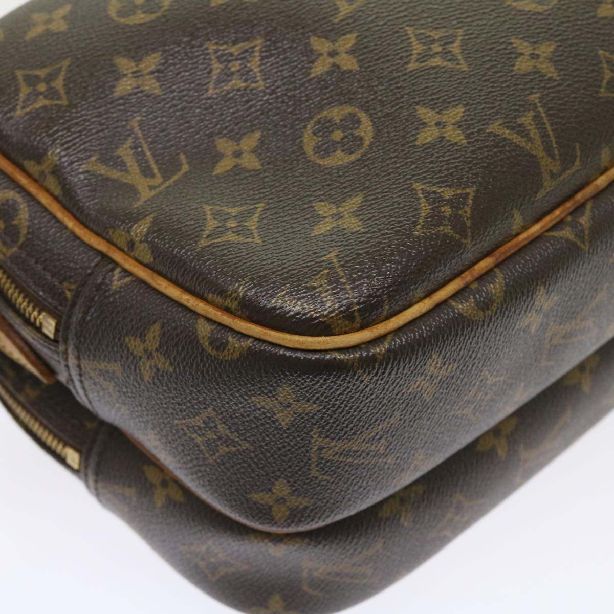 LOUIS VUITTON Monogram Reporter PM Shoulder Bag M45254 LV Auth 57508