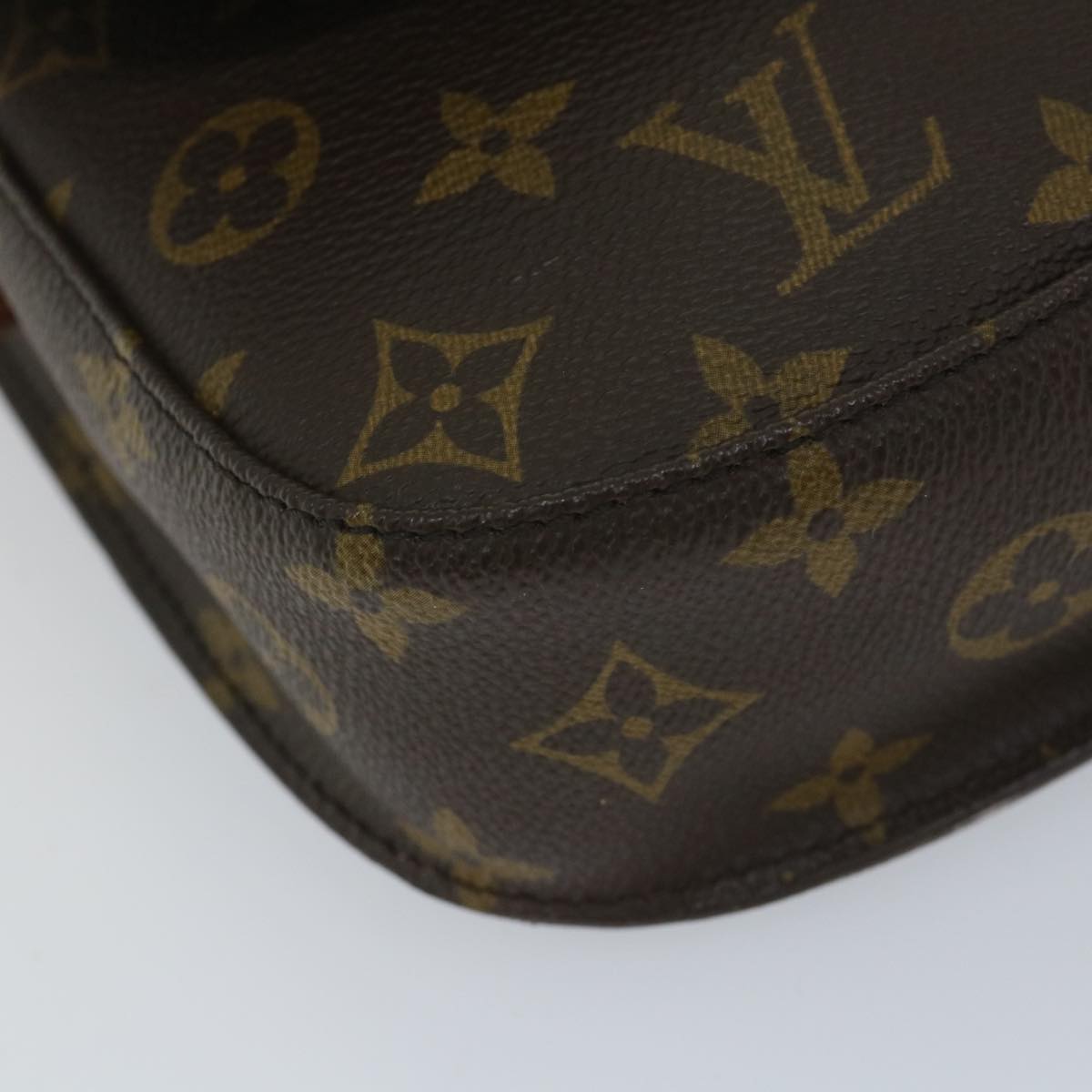 LOUIS VUITTON Monogram Saint Cloud MM Shoulder Bag M51243 LV Auth 57528