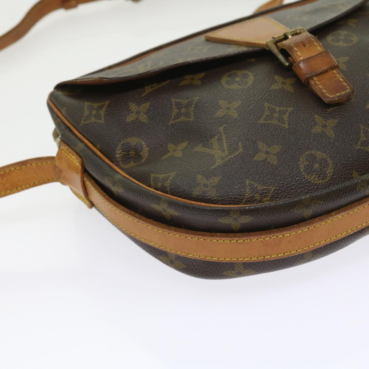 LOUIS VUITTON Monogram Jeune Fille MM Shoulder Bag M51226 LV Auth 57573