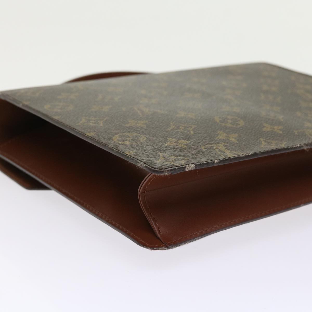 LOUIS VUITTON Monogram Monceau 28 Hand Bag 2way M51185 LV Auth 57651