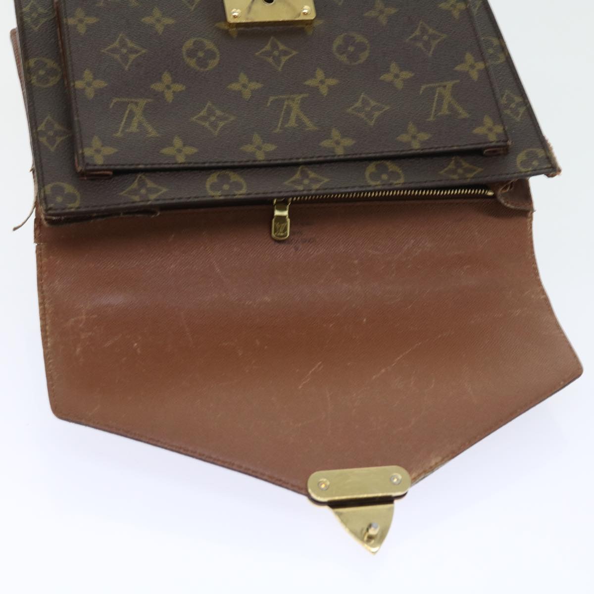 LOUIS VUITTON Monogram Monceau 26 Shoulder Bag 2way M51187 LV Auth 57653