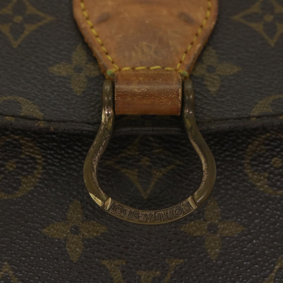 LOUIS VUITTON Monogram Saint Cloud GM Shoulder Bag M51242 LV Auth 57657