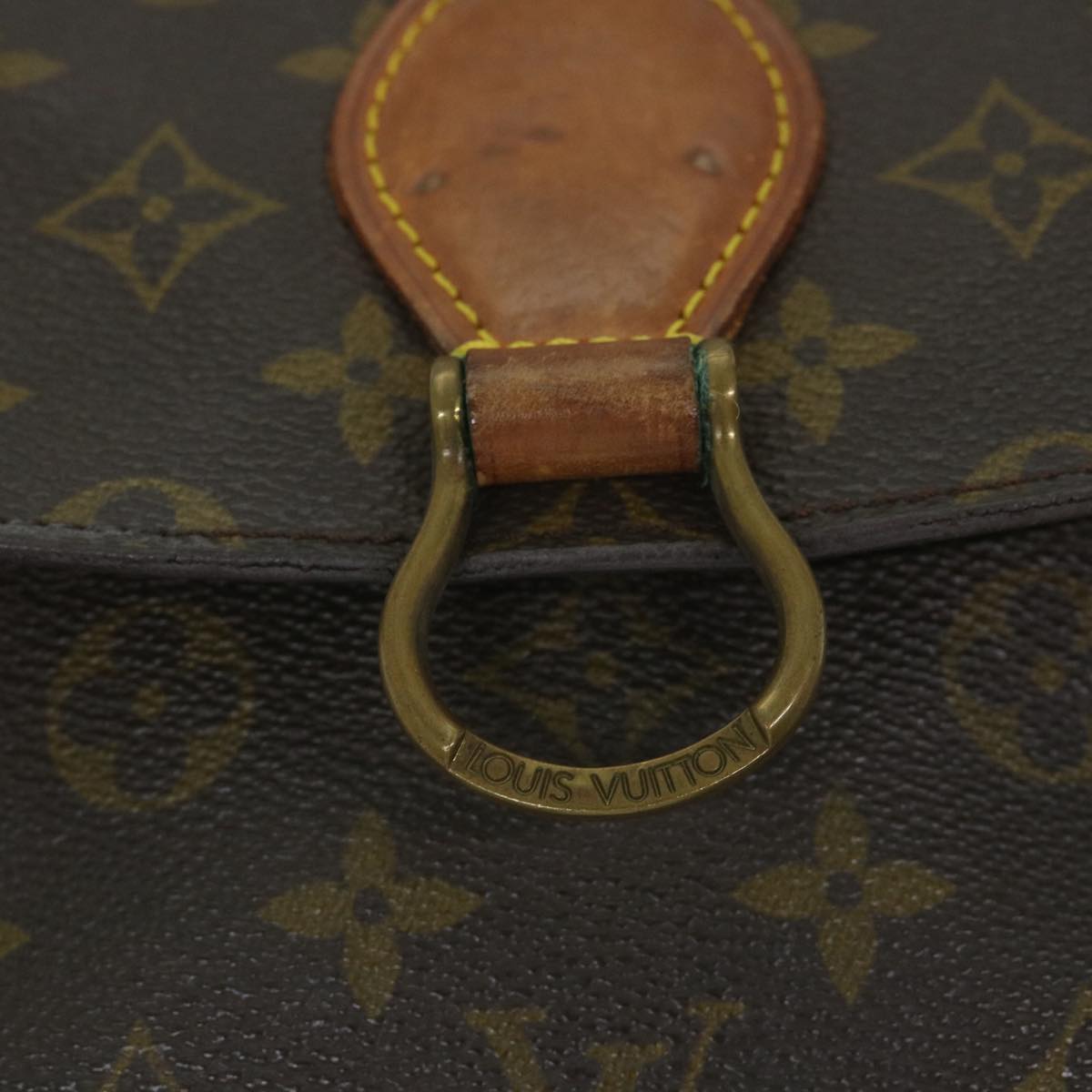 LOUIS VUITTON Monogram Saint Cloud GM Shoulder Bag M51242 LV Auth 57658