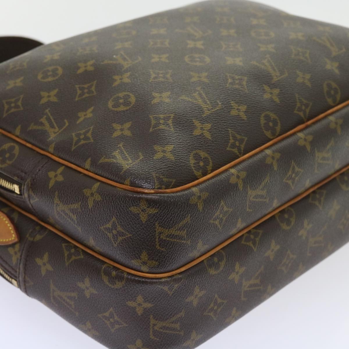 LOUIS VUITTON Monogram Reporter GM Shoulder Bag M45252 LV Auth 57699