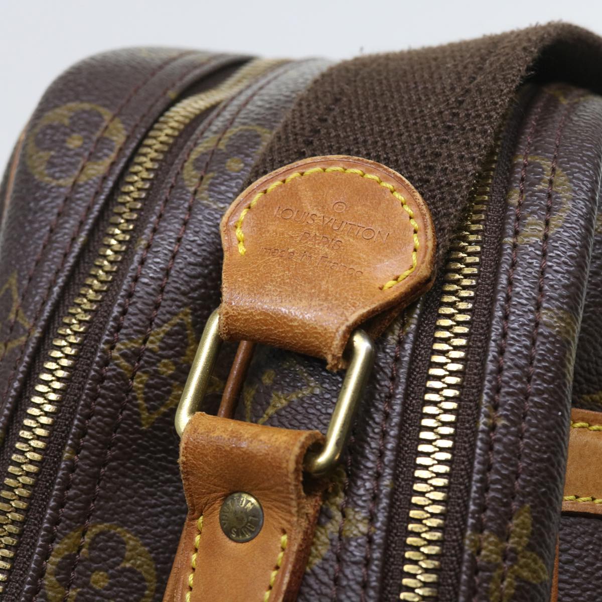 LOUIS VUITTON Monogram Reporter GM Shoulder Bag M45252 LV Auth 57699