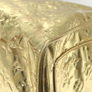 LOUIS VUITTON Monogram Miroir Keepall 55 Boston Bag Gold LV Auth 57842SM-12