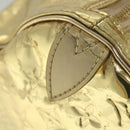 LOUIS VUITTON Monogram Miroir Keepall 55 Boston Bag Gold LV Auth 57842SM-15