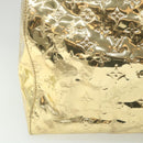 LOUIS VUITTON Monogram Miroir Keepall 55 Boston Bag Gold LV Auth 57842SM-22