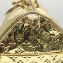 LOUIS VUITTON Monogram Miroir Keepall 55 Boston Bag Gold LV Auth 57842SM-31