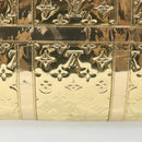 LOUIS VUITTON Monogram Miroir Keepall 55 Boston Bag Gold LV Auth 57842SM-52