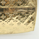 LOUIS VUITTON Monogram Miroir Keepall 55 Boston Bag Gold LV Auth 57842SM-53