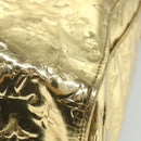 LOUIS VUITTON Monogram Miroir Keepall 55 Boston Bag Gold LV Auth 57842SM-56