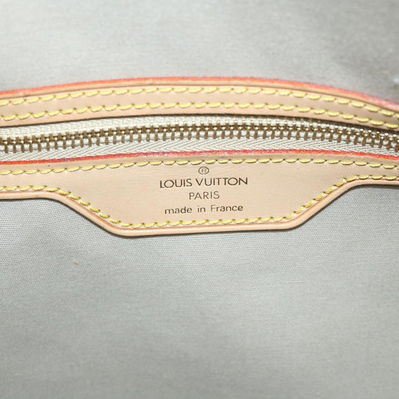 LOUIS VUITTON Monogram Miroir Keepall 55 Boston Bag Gold LV Auth 57842SM