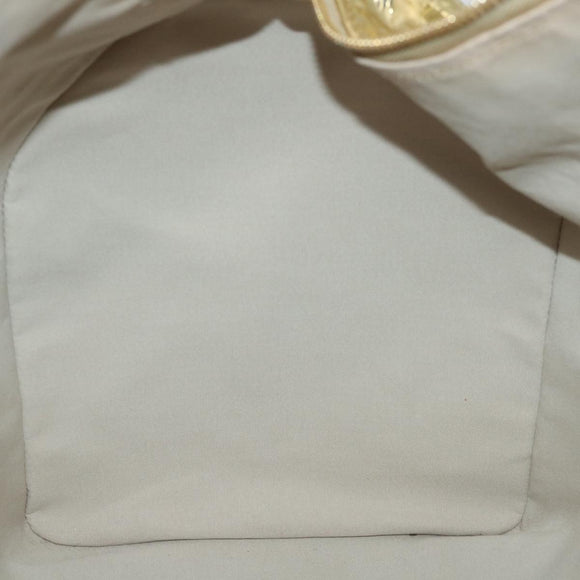 LOUIS VUITTON Monogram Miroir Keepall 55 Boston Bag Gold LV Auth 57842SM