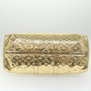 LOUIS VUITTON Monogram Miroir Keepall 55 Boston Bag Gold LV Auth 57842SM-9