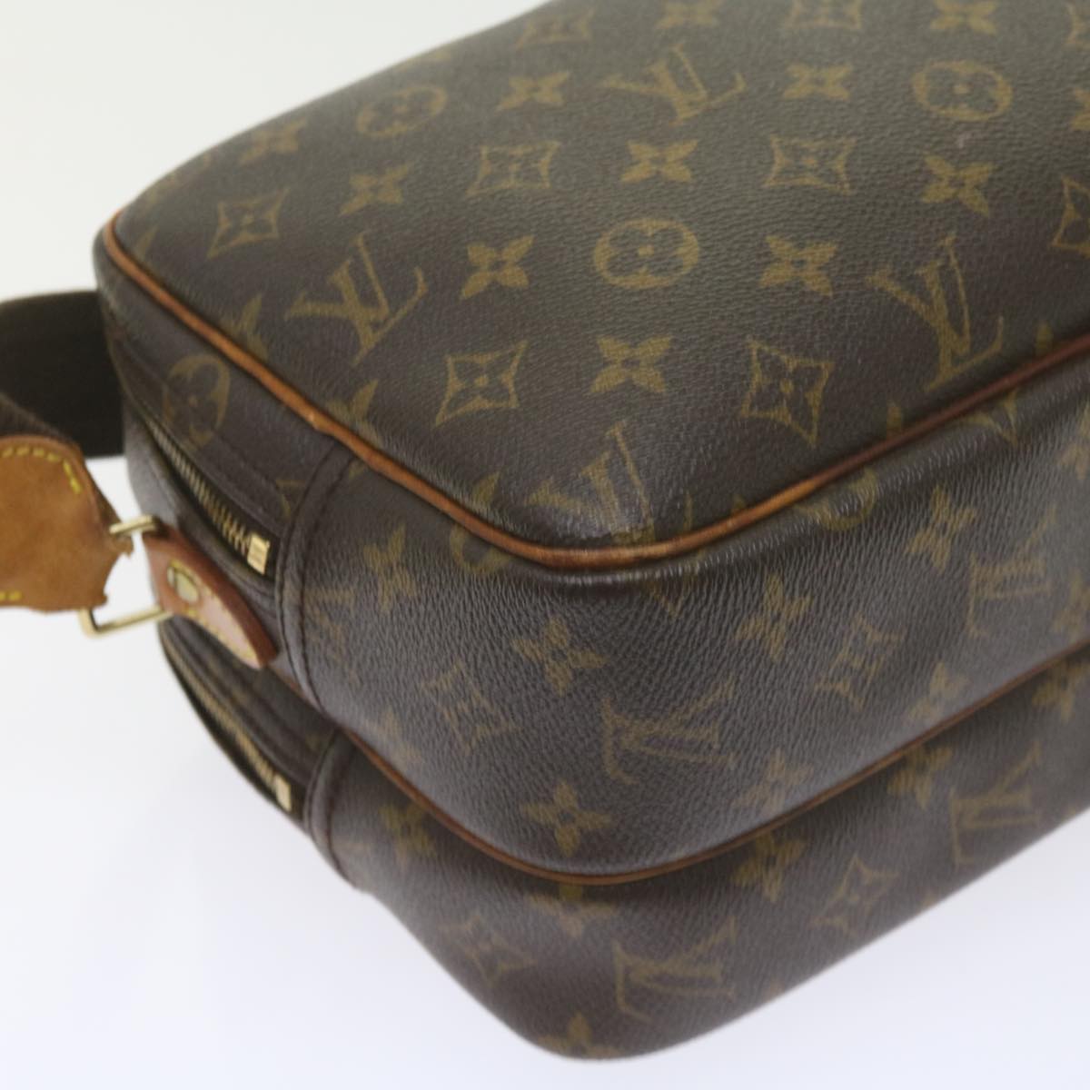 LOUIS VUITTON Monogram Reporter PM Shoulder Bag M45254 LV Auth 57853