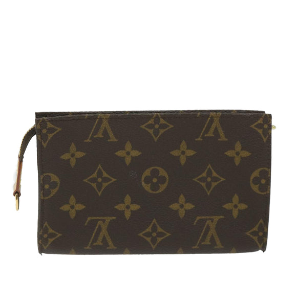 LOUIS VUITTON Monogram Bucket PM Accessory Pouch LV Auth 57882
