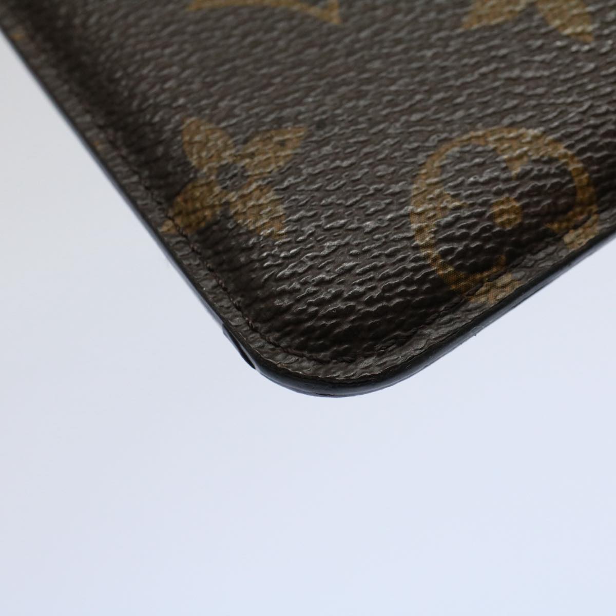 LOUIS VUITTON Monogram Etui Lunette MM Glasses Case M66544 LV Auth 57883