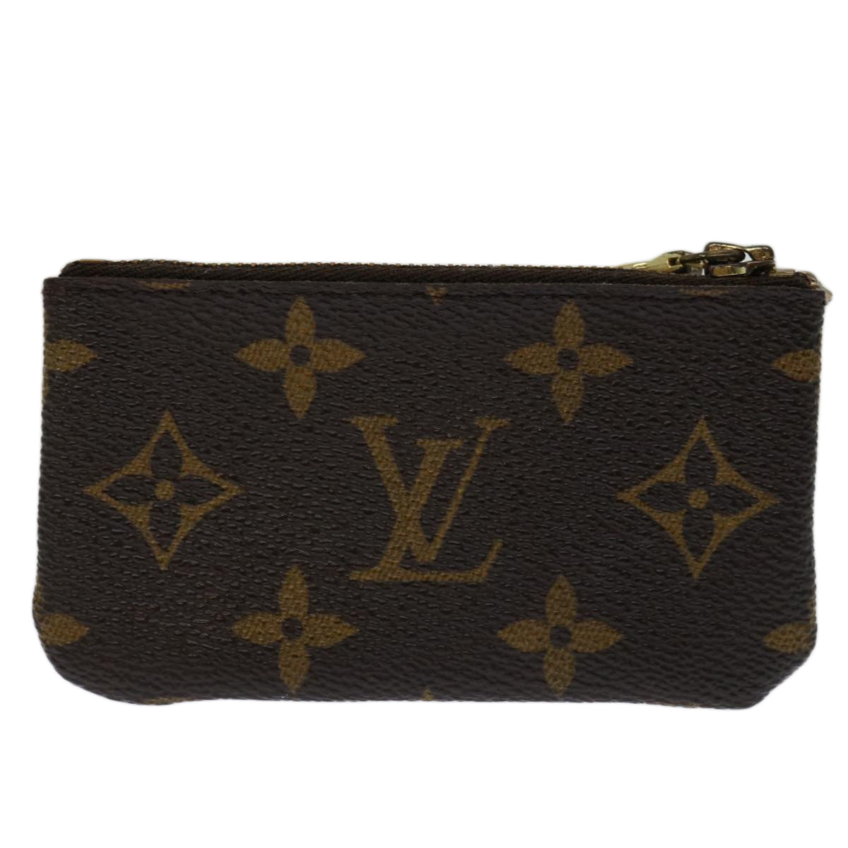 LOUIS VUITTON Monogram Pochette Cles Coin Purse M62650 LV Auth 57885 - 0