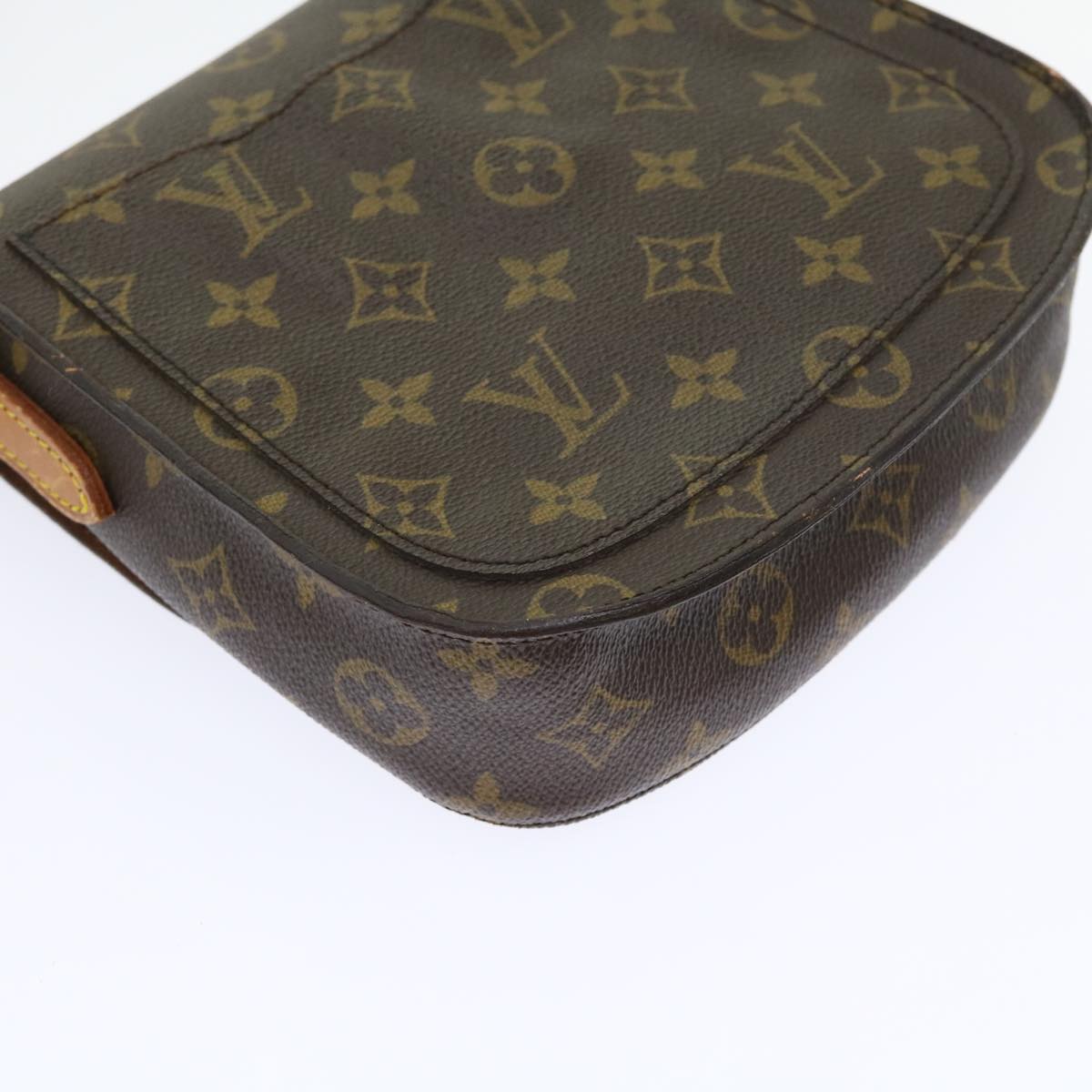 LOUIS VUITTON Monogram Saint Cloud MM Shoulder Bag M51243 LV Auth 57900