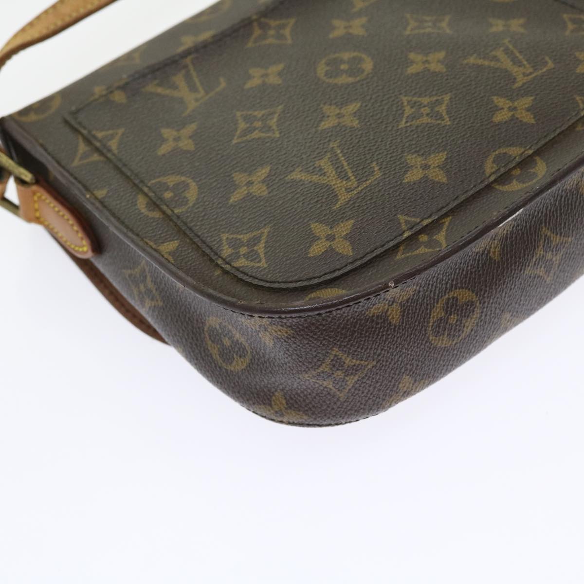 LOUIS VUITTON Monogram Saint Cloud MM Shoulder Bag M51243 LV Auth 57908