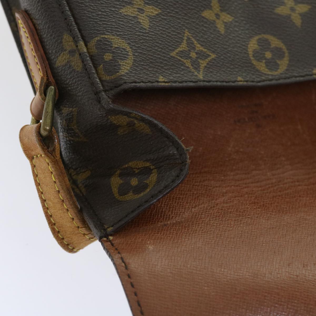 LOUIS VUITTON Monogram Saint Cloud MM Shoulder Bag M51243 LV Auth 57908