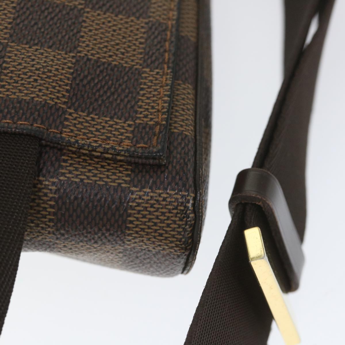 LOUIS VUITTON Damier Ebene Geronimos Shoulder Bag N51994 LV Auth 57912