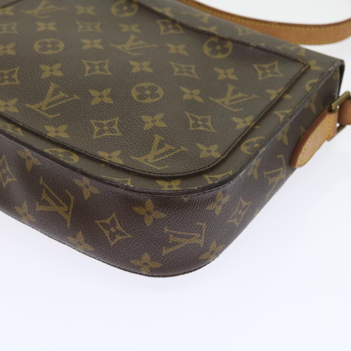 LOUIS VUITTON Monogram Saint Cloud GM Shoulder Bag M51242 LV Auth 57925