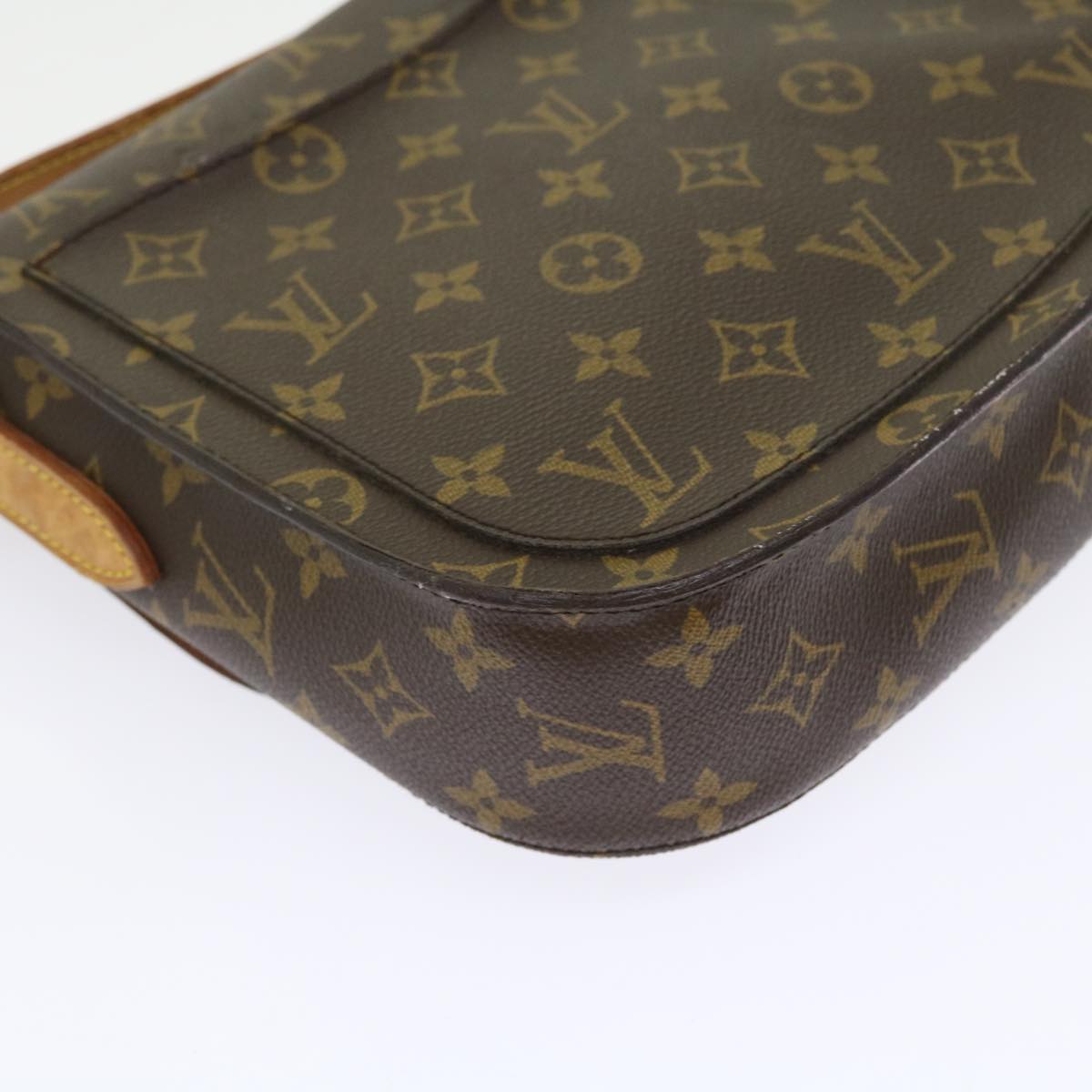 LOUIS VUITTON Monogram Saint Cloud GM Shoulder Bag M51242 LV Auth 57925