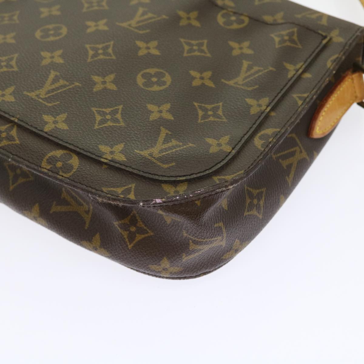 LOUIS VUITTON Monogram Saint Cloud GM Shoulder Bag M51242 LV Auth 57930