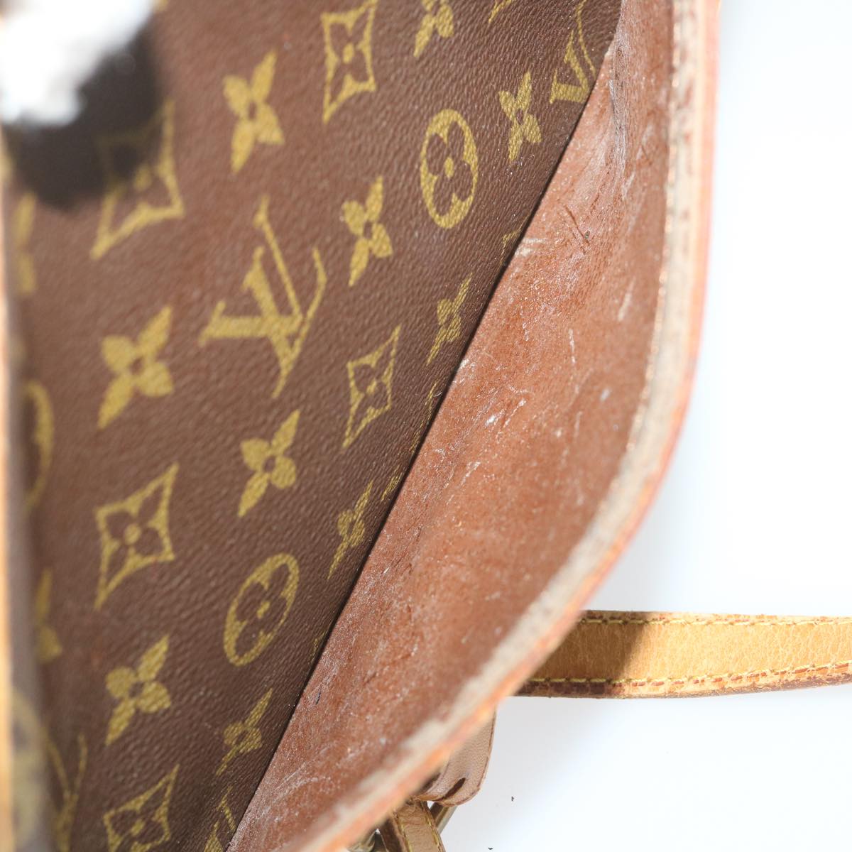 LOUIS VUITTON Monogram Senlis Shoulder Bag M51222 LV Auth 57931