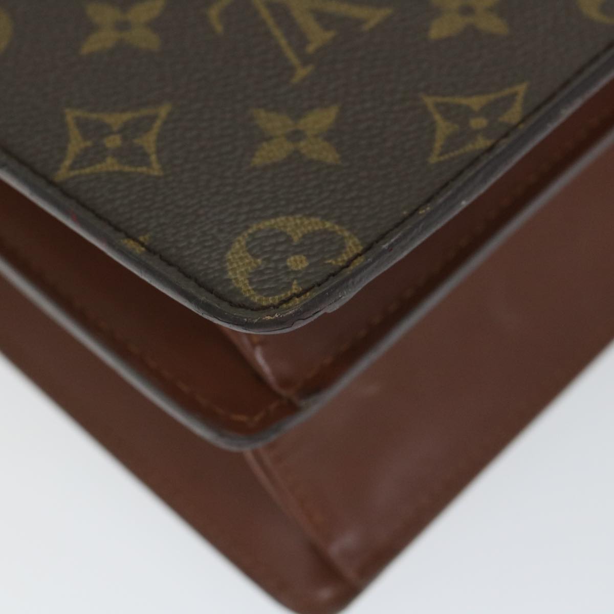 LOUIS VUITTON Monogram Concorde Hand Bag M51190 LV Auth 57937