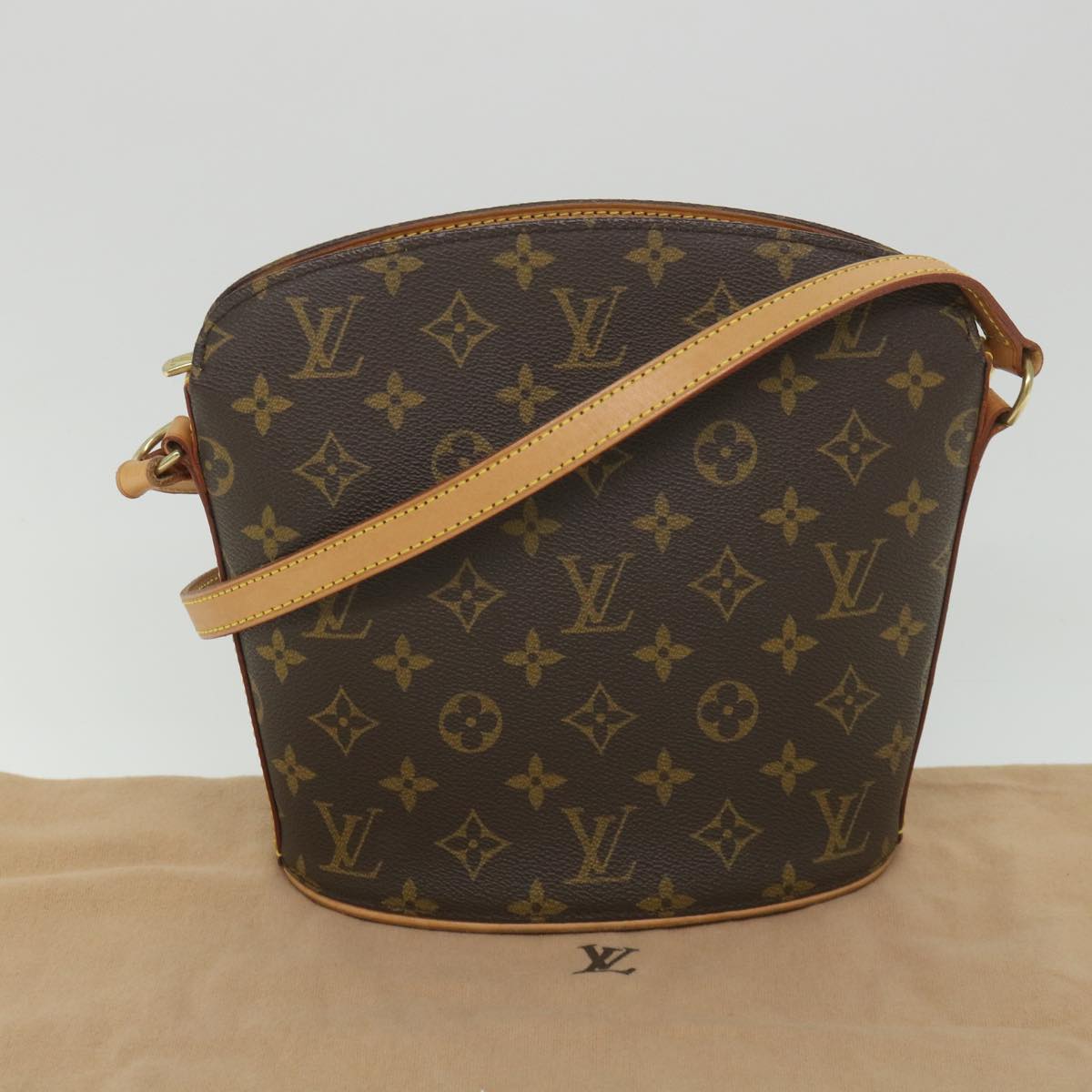 LOUIS VUITTON Monogram Drouot Shoulder Shoulder Bag M51290 LV Auth 57941