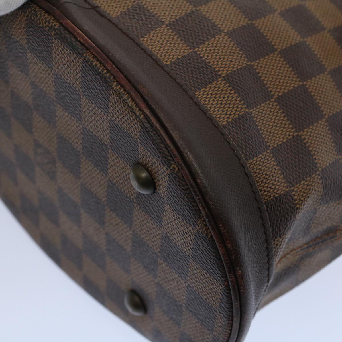 LOUIS VUITTON Damier Ebene Marais Shoulder Bag N42240 LV Auth 57986