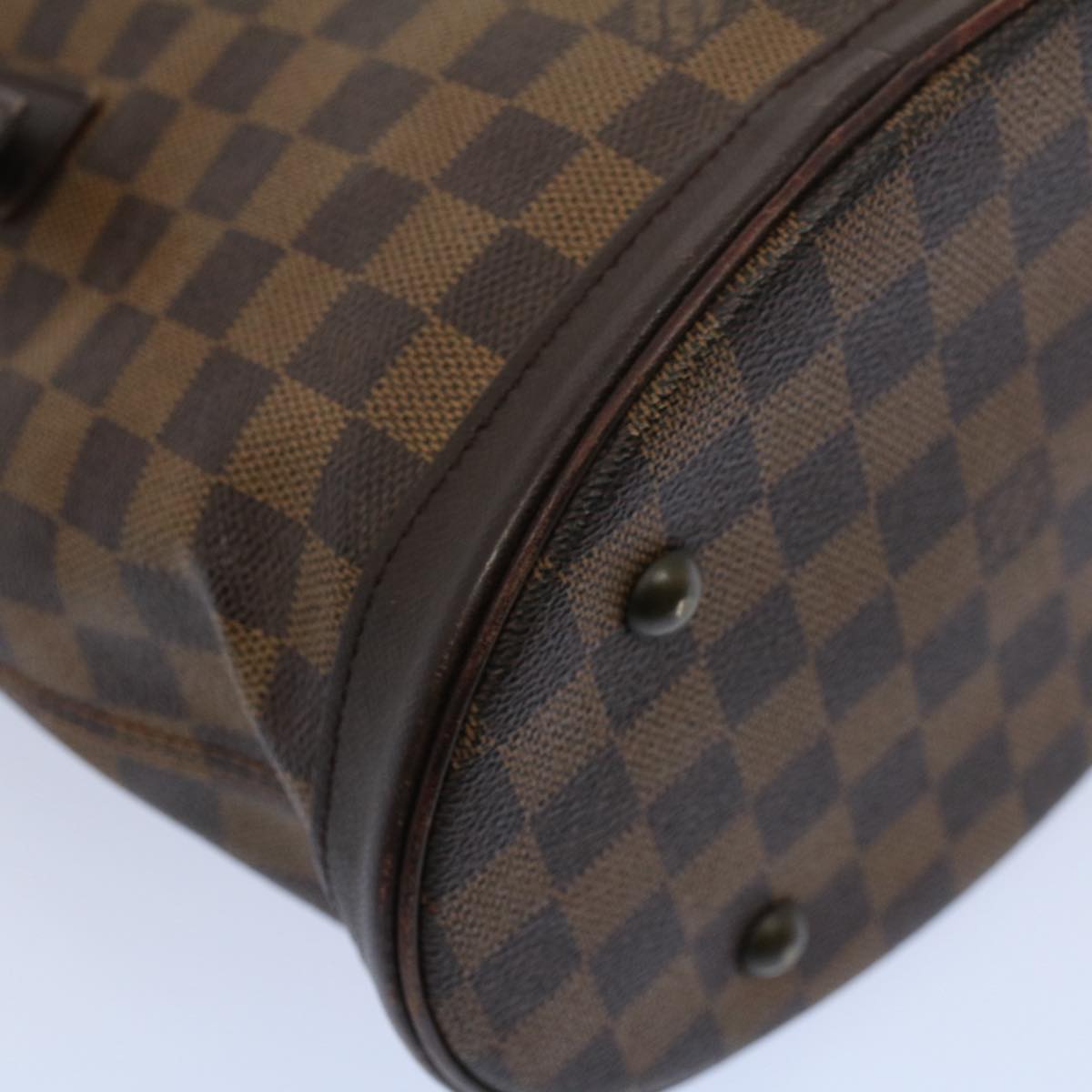 LOUIS VUITTON Damier Ebene Marais Shoulder Bag N42240 LV Auth 57986