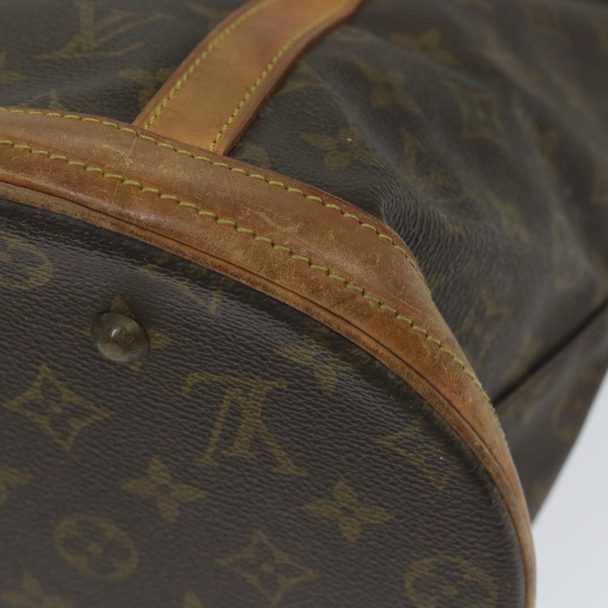 LOUIS VUITTON Monogram Bucket GM Shoulder Bag Vintage M42236 LV Auth 58019