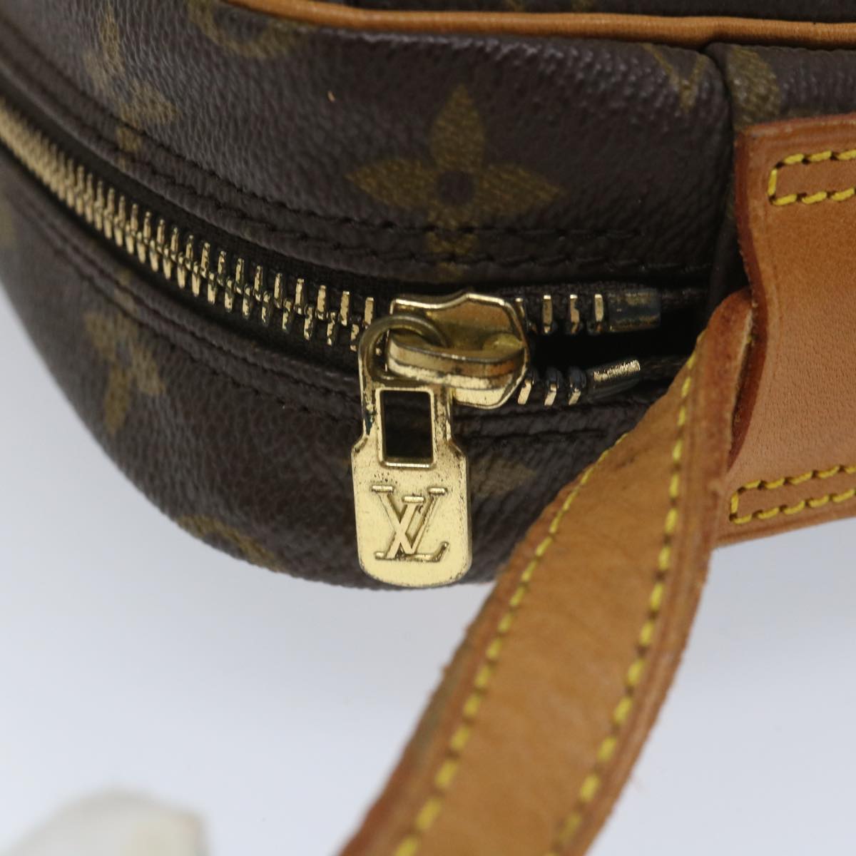 LOUIS VUITTON Monogram Jeune Fille GM Shoulder Bag M51225 LV Auth 58166