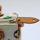 LOUIS VUITTON Monogram Multicolor Mini Speedy Hand Bag White M92645 Auth 58259-9