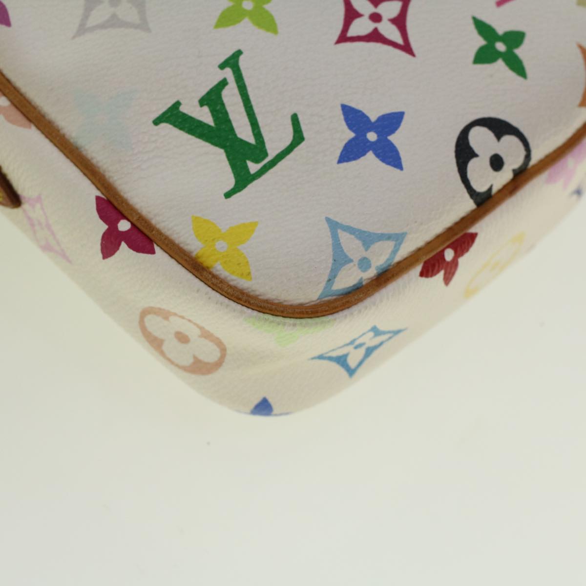 LOUIS VUITTON Monogram Multicolor Lift Shoulder Bag White M40055 LV Auth 58260