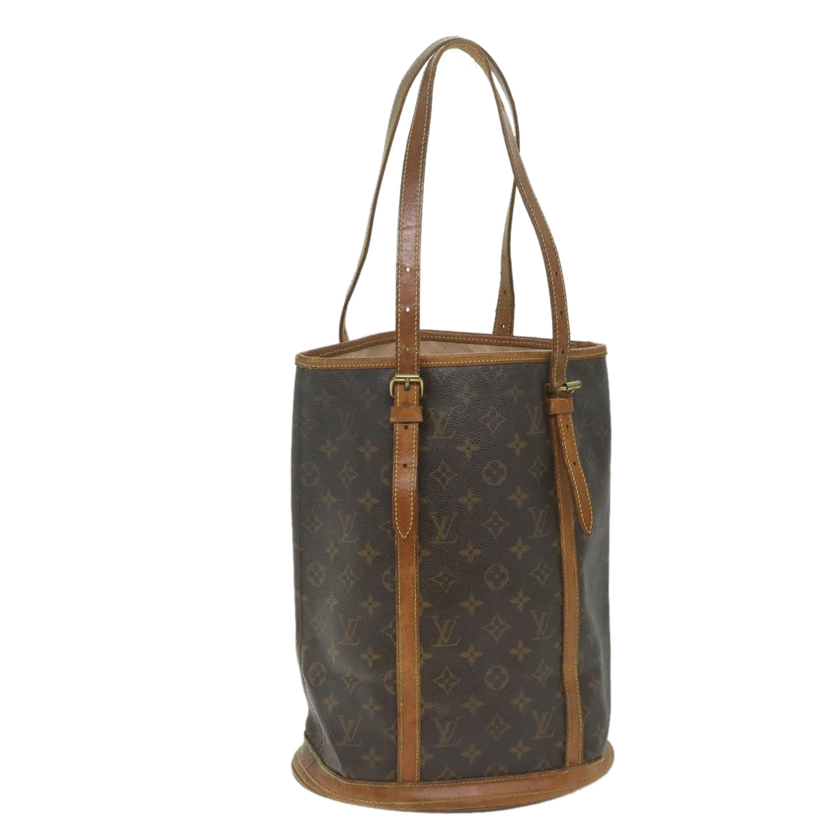 LOUIS VUITTON Monogram Bucket GM Shoulder Bag M42236 LV Auth 58301