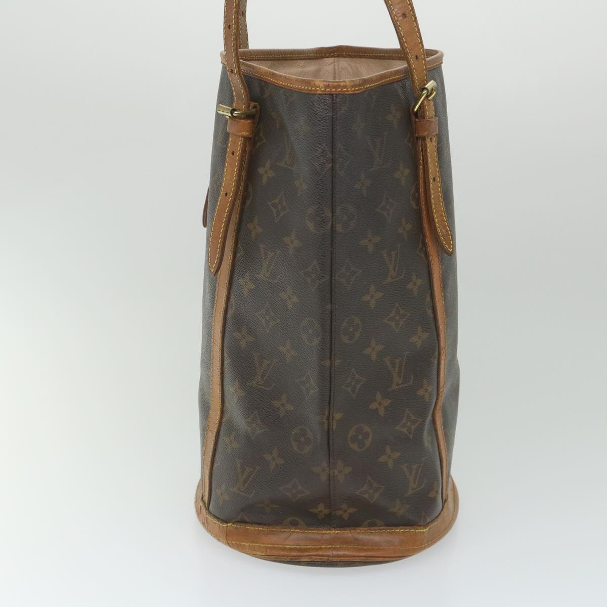 LOUIS VUITTON Monogram Bucket GM Shoulder Bag M42236 LV Auth 58301